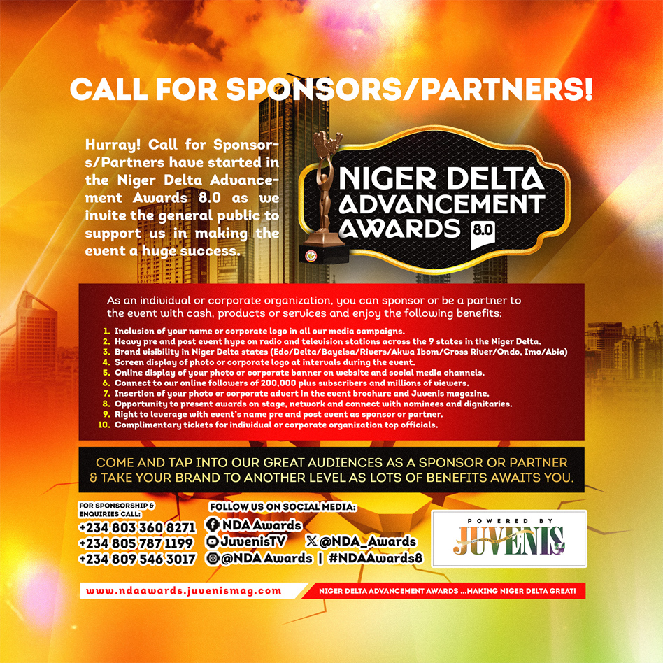 Call For Sponsors & Partners! Enjoy Great Benefits as You Become Part of NDA Awards 8.0