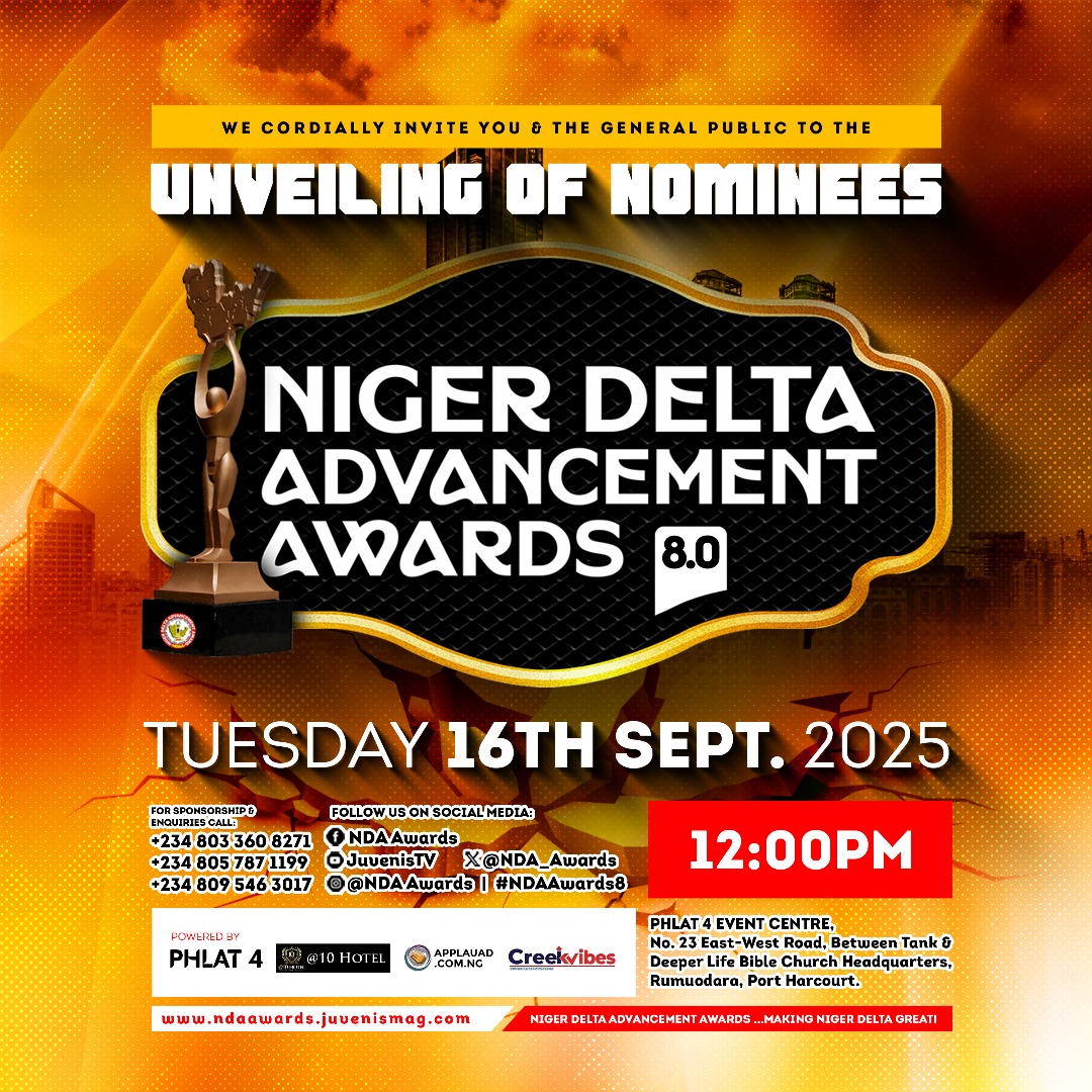 Niger Delta Advancement Awards 8.0 Unveils List of Nominees, Opens Website for Voting!